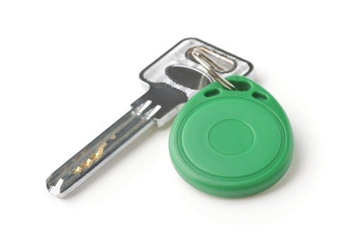 proximity key fob with physical key
