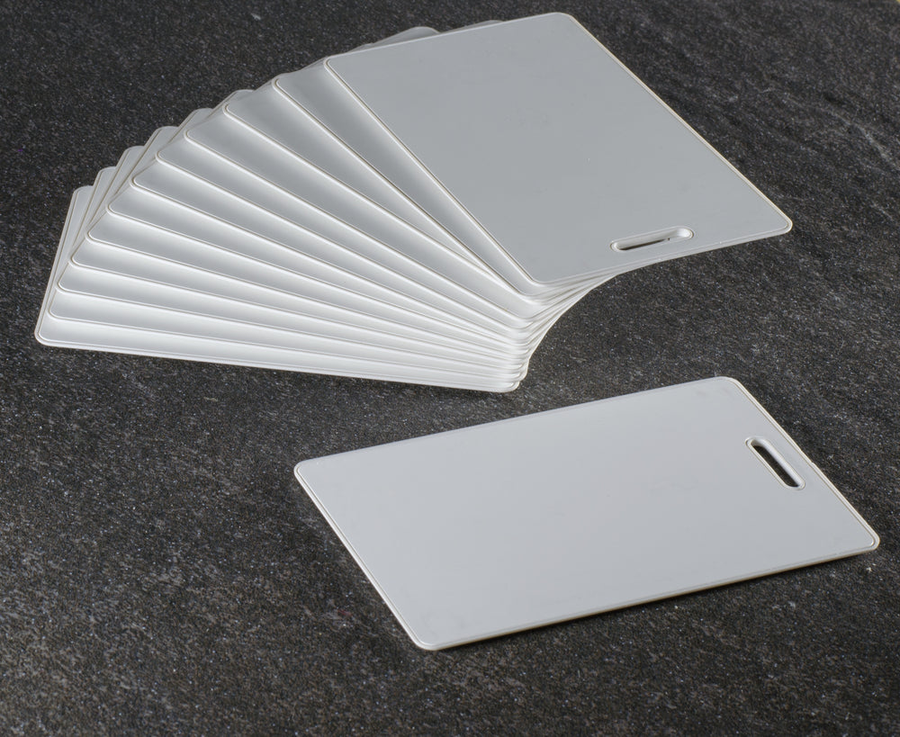 stack of access control cards