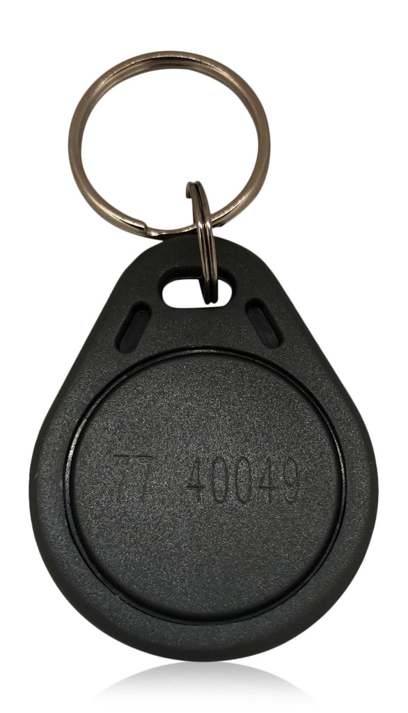 100 pcs 26 Bit AWID Compatible Proximity Key Fobs Weigand Thin Grey