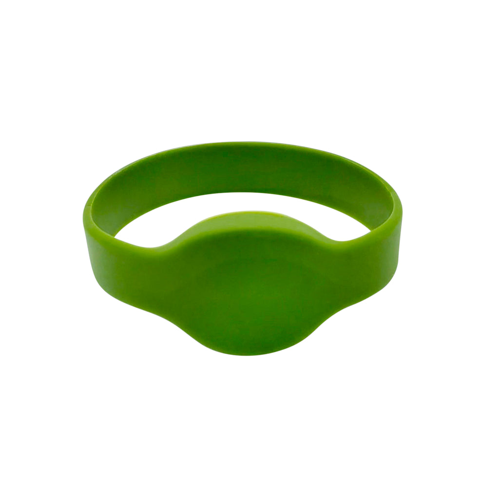 Tactical Green 26-Bit H10301 RFID proximity wristband for HID 125 kHz access control readers