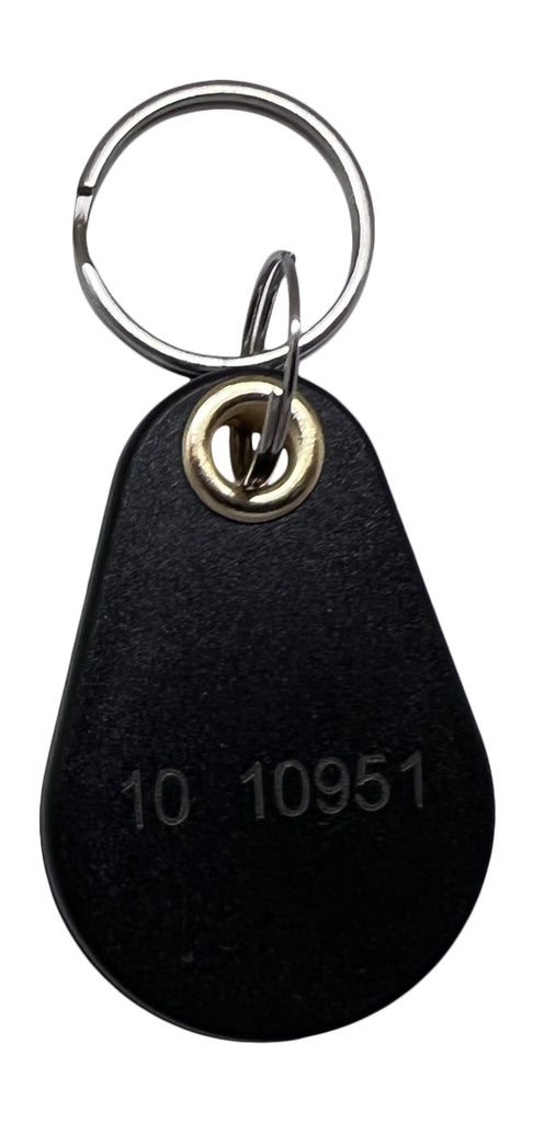 37 Bit H10320 Clock and Data Key Fobs - Tear drop