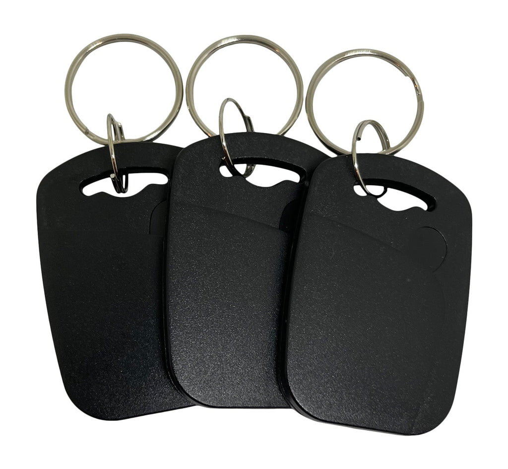 25 D10202 33BIT DSX Format Compatible Key Fobs--Black Rectangle